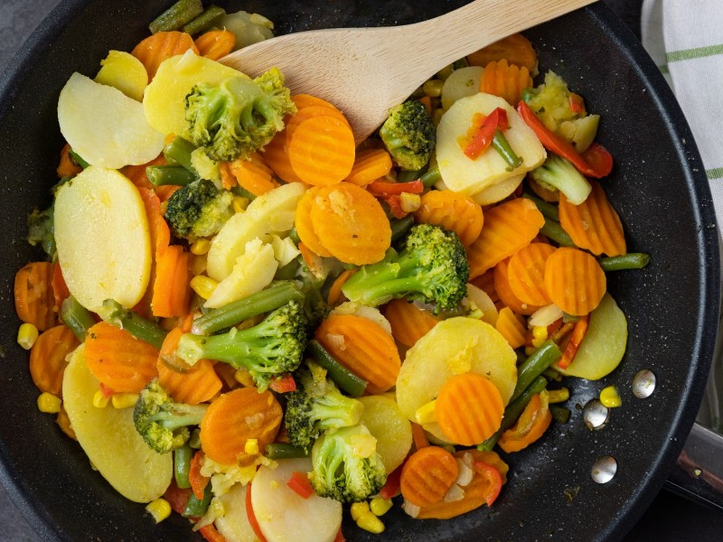 La poêlée de légumes