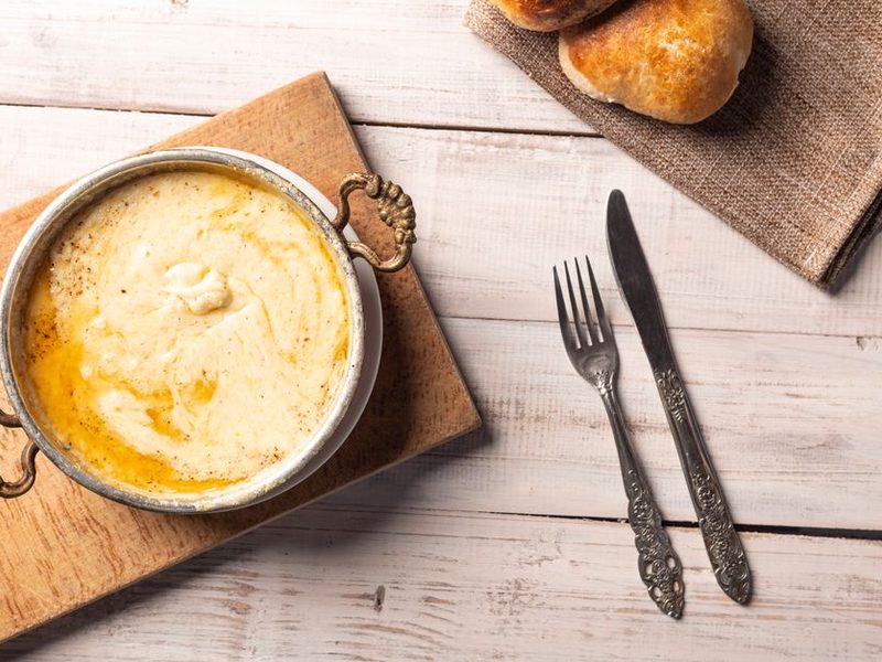 La polenta cuite