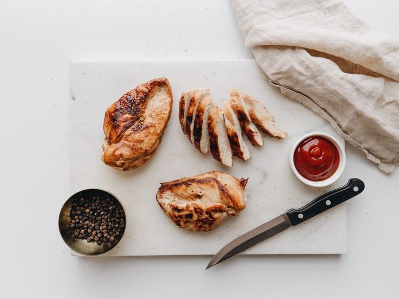 Le blanc de poulet