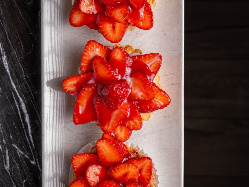 La tarte aux fraises